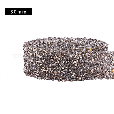 Блестящая смола исправления горный хрусталь (клей-расплав на спине)&nbsp;OCOR-WH0052-01E-1