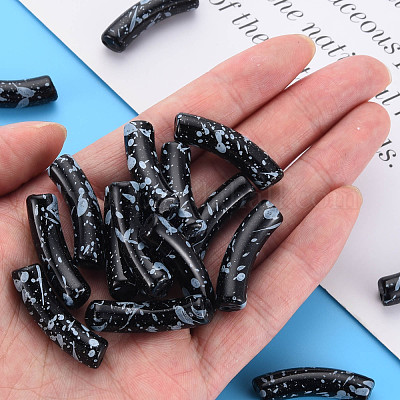 Непрозрачные акриловые бусины&nbsp;MACR-S372-002F-B01-1