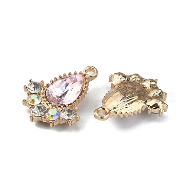 Стеклянные стразы подвески FIND-TAC0017-07LG-01-1