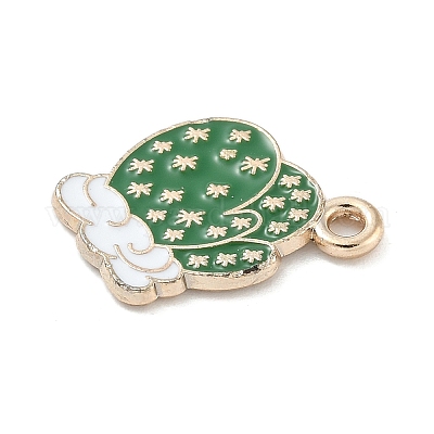 Рождественские эмали сплава подвески&nbsp;ENAM-K074-01G-02-1