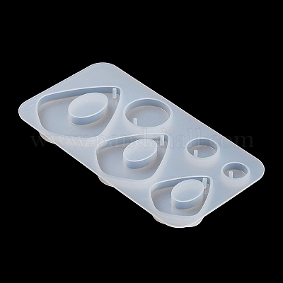 1PC stampi combinati in Silicone liquido trasparente fai-da-te per ciondolo in resina UV per fai da te trovare accessori  36