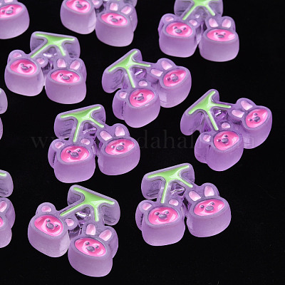 Прозрачные акриловые бусины MACR-S374-04B-03-1