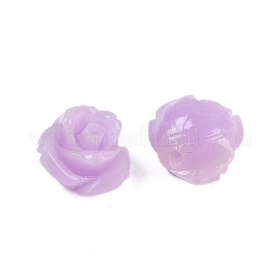 Резные бусины из синтетического коралла&nbsp;CORA-M001-07R-1