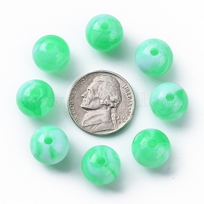 Акриловые бусины MACR-S375-001D-01-1