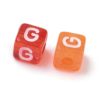 Прозрачные акриловые бусины&nbsp;MACR-K365-07G-1