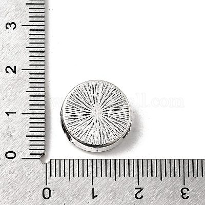 Тибетский стиль сплава шармы скольжения кабошон сеттинги&nbsp;LS-X-PALLOY-Q341-04AS-LF-1