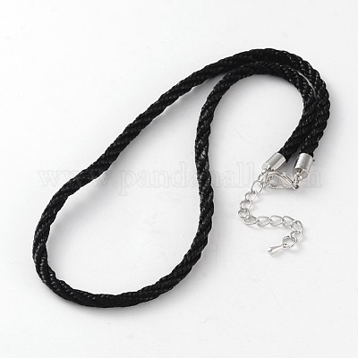 Wholesale Braided Nylon Cord Necklace Making 