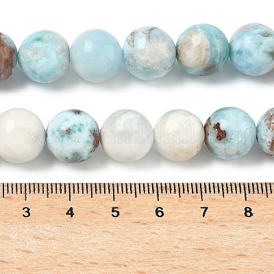 Природные ларимар бисер нитей&nbsp;G-C264-A01-12mm-1