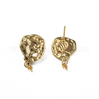 Wholesale Brass Stud Earring Findings 