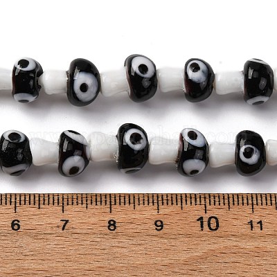 Ручной сглаза бусины бисер нитей&nbsp;LAMP-S069-01A-02-1