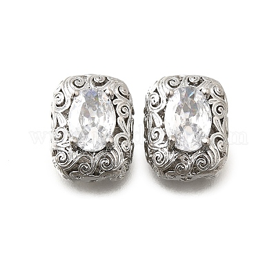 Латунные стеклянные бусины&nbsp;KK-M318-45P-02-1