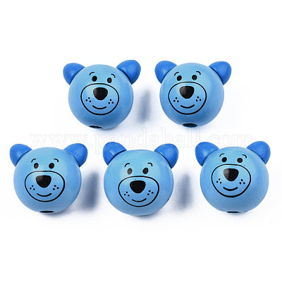 Натуральные деревянные бусы&nbsp;WOOD-S040-31-03-1