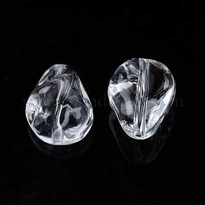Transparente Acryl Perlen&nbsp;LS-X-TACR-N009-35-1