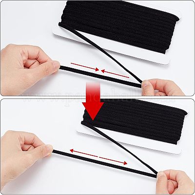 Cordones elásticos de poliéster&nbsp;EC-WH0026-006B-1