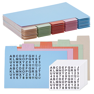 50 лист бумаги для макарон цветные разделители для папок&nbsp;OFST-FH0001-02-1