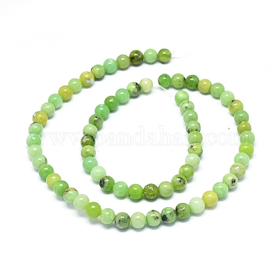 Природные серпантину нитей бисера&nbsp;G-F576-01-6mm-1