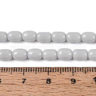 Непрозрачное стекло бисер нитей&nbsp;GLAA-T028-14P-02-1