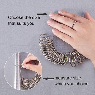 PandaHall Elite 12 pcs Jewelry Making Tools, Hammer/Anvil/Ring  Clamp/Ruler/Stick/Sizer/Awls/Tweezers/Side-Cutting Plier/Nose Plier for  Jewelry Making