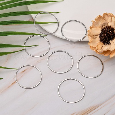 Anillo de enlace de acero inoxidable 304 resistente al deslustre&nbsp;STAS-T047-15B-1