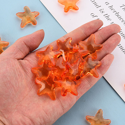 Прозрачные акриловые бусины&nbsp;TACR-S154-58B-921-1