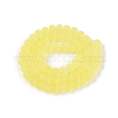 Прозрачные стеклянные бусины&nbsp;LS-EGLA-A044-T8mm-MD29-1