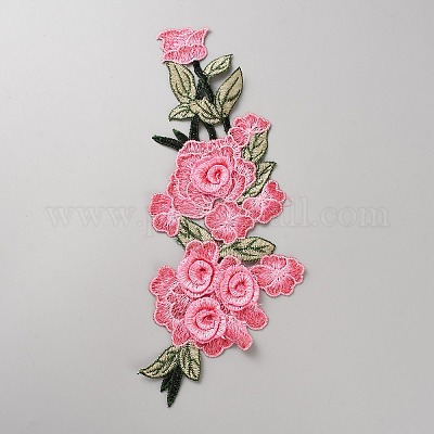 Компьютеризированные вышивки ткани самоклеющиеся пластыри DIY-WH20002-115B-1