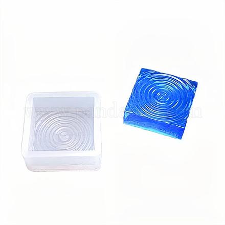 DIY Square Silicone Mold Polymer Clay Resin Casting Jewelry Making Moulds