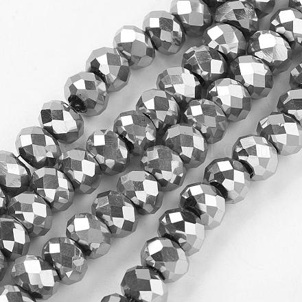 Perles en verre electroplate EGLA-S015-3-1