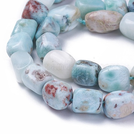 Natural Larimar Beads Strands G-G772-07-1