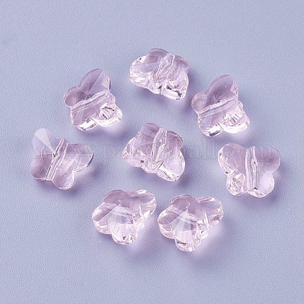 Perles en verre transparentes GLAA-P037-02B-06-1