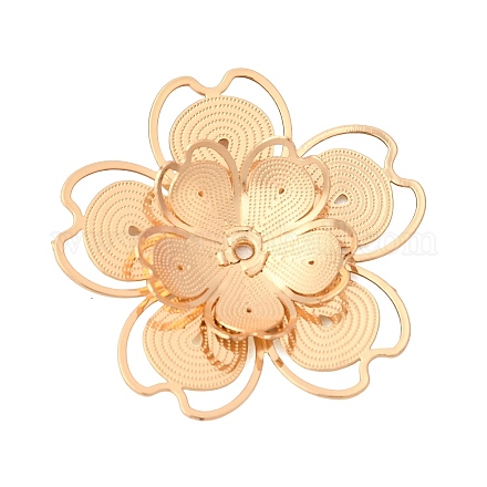 Шапочки и конусы для бусин&nbsp;KK-C167-03D-G-1