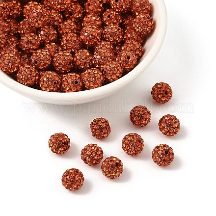 Pave disco бусины&nbsp;RB-H258-8MM-236-1