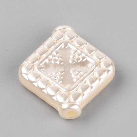 Opake Legierung Perlen&nbsp;OACR-WH0026-07B-1
