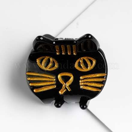 Заколка для волос в форме милой кошки в форме когтей WG62904-01-1