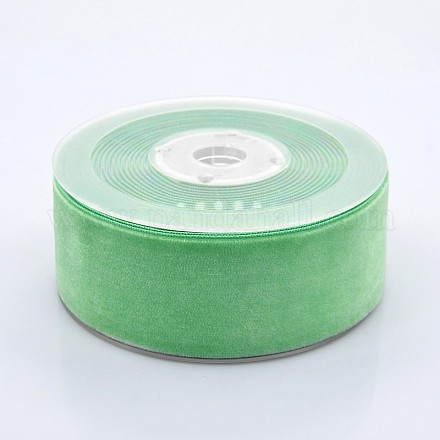 Polyester Velvet Ribbon for Gift Packing and Festival Decoration SRIB-M001-38mm-564-1