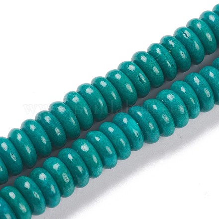 Chapelets de perles en turquoise synthétique G-H263-04B-1