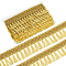 Tassel Polyester & PET Garment Accessory, Goldenrod, 45mm