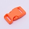 POM Plastic Side Release Buckles, Survival Bracelet Clasps, Coral, 40x23x9mm, Hole: 16x3mm