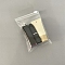 PVC Anti Oxidation Zip Lock Bags, Transparent Antitarnish Jewelry Packing Storage Pouch, Rectangle, Clear, 13x9x0.03cm