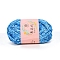 Super Soft Polyester Yarn, For Hand Knitting Thick Thread, Royal Blue, 23mm