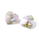 Transparent Faceted Glass Charms RGLA-L026-B16-3
