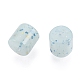 Marbled Stone Style Opaque Acrylic Beads OACR-G009-12-2