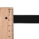 5/8インチの片面ベルベットリボン  ブラック  5/8インチ（15.9mm）  約25ヤード/ロール（22.86メートル/ロール） OCOR-R019-15.9mm-003-2