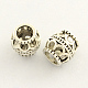 Tibetan Style Zinc Alloy European Large Hole Beads MPDL-R035-013-1