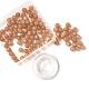 100 pièces 8mm grade aaa pierres précieuses naturelles pierres de soleil perles rondes DIY-LS0002-56-2