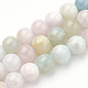Chapelets de perles en morganite naturelle G-S279-07-6mm-1