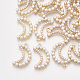 Colgantes de perlas de imitación de plástico abs PALLOY-T071-057-1