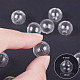 Handgemachten durchgebrannten Glaskugel-Perlen BLOW-PH0001-09-2