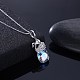 925 Sterling Silver Pendant Necklaces NJEW-BB30744-G-5
