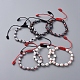 Adjustable Braided Bead Bracelets BJEW-JB04996-1
